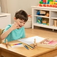 thumbnail image 5 of Melissa & Doug Deluxe Happy Handle Stamp Set With 10 Stamps, 5 Colored Pencils, and 6-Color Washable Ink Pad, 5 of 9
