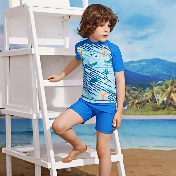 Boys two store piece swimsuit