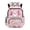Pink Daisy Axolotl, variant on Pzuqiu Cute Giraffe Print 17 Inch Kids Backpack Ultra-Soft Padded Straps Large Capacity Laptop Lightweight School Bag for Boys Girls 6-10 Years Elementary School Students