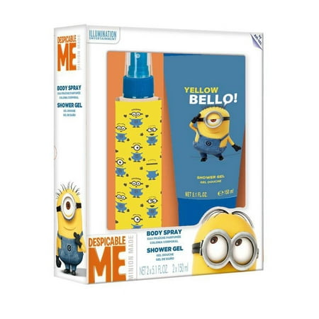Universal Minions Body Spray & Shower Gel 2-Piece Set