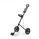 thumbnail image 1 of Carrito de golf JEF WORLD OF GOLF Deluxe de acero negro, 1 of 9