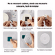 thumbnail image 5 of Luces De Emergencia Sensor De Movimiento Recargables 5 Pieza Blanco, 5 of 5