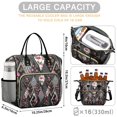 thumbnail image 5 of OBREWU Pioneer Flower Womens Lunch Box for Work,Insulated Large Pioneer Flower Lunch Bag for Women,Loncheras Para Mujer,Leakproof Adult Lunch Bag for Work,Beach,Travel,Picnic,Camping, 5 of 7