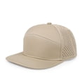 thumbnail image 2 of Men Flat Brim Adjustable Performance Hat Snapback Laser Perforated Baseball Cap, Lightweight Breathable Design Ideal for Running Cycling Gym or Summer Outdoor Sports, 2 of 4
