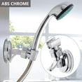 thumbnail image 4 of Support de Pomme de Douche à Ventouse, Support de Douche Réglable Ventouse de Bain avec Support de Douche Rotatif à 360 ° pour Douche à Main, Support de Douche à Main Amovible et Support d'Aspiration Mural, 4 of 5