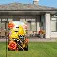 thumbnail image 3 of Amhnf Yellow Birds And Flowers Garden Flag For Home Outdoor Garden Yard Decor 12x18 inch, 3 of 5