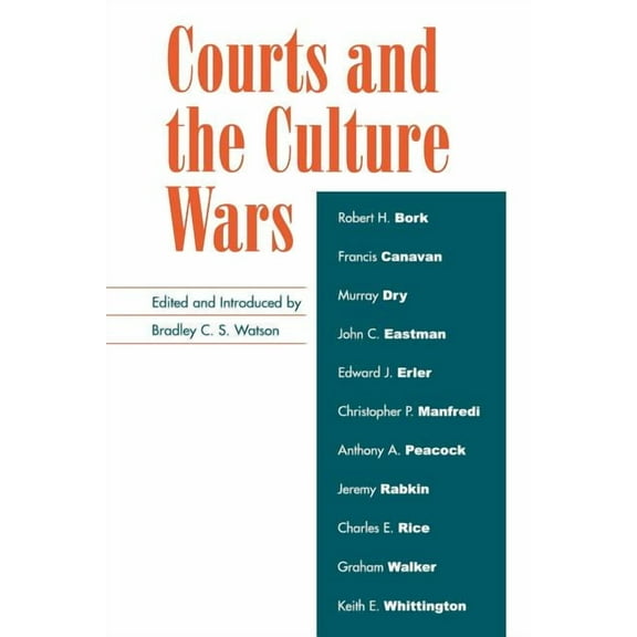 Courts and the Culture Wars, (Paperback)