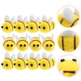 thumbnail image 4 of BRIGHTFUFU 12 UNIDS Lana Fieltro Abeja Decoración Encantadora Abeja Ropa Accesorios Creativos DIY Accesorios para la cabeza Ropa de dibujos animados Animales Suministros decorativos Amarillo, 4 of 7