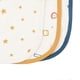 thumbnail image 4 of Baby Bib Multi Layered Absorption Printed Pattern Cartoon Toddler Closure Cotton Bib for Parents Type 2, 4 of 4