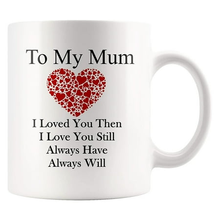 

1PC Creative Love Mother Ceramic Mug Coffee Cup Water Cup Drinking Cup Gift for Birthday Mother s Day Home