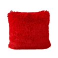 thumbnail image 1 of Funda de cojín con pelo medio rojo 42 x 42 cm, 1 of 2