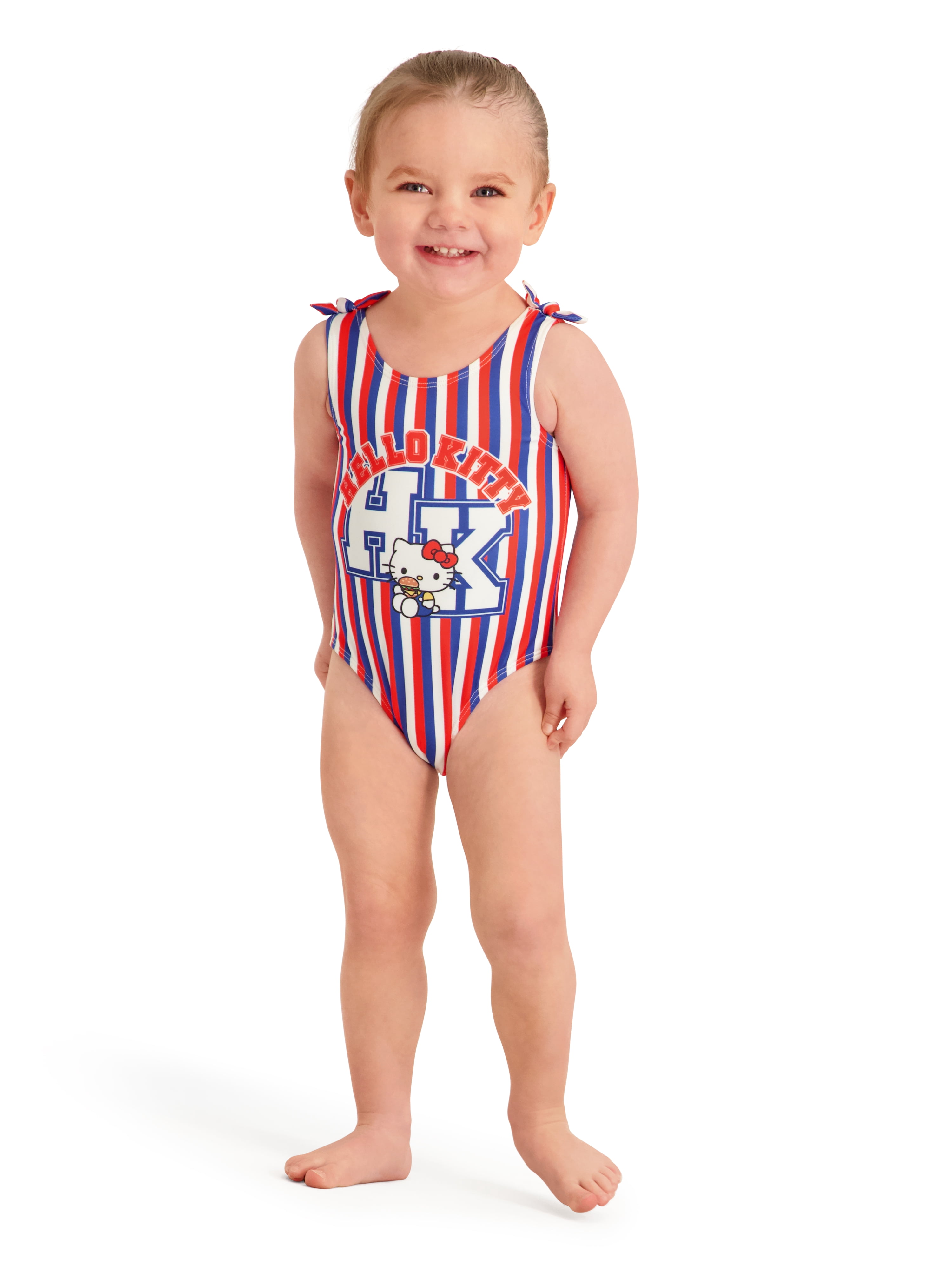 Character Toddler Girl One-Piece Swimsuit, Sizes 12M- 5T