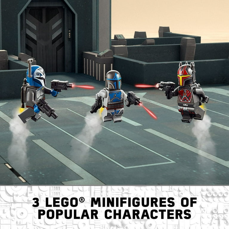 i LEGO Star Wars 75316 Mandalorian Starfighter features Bo