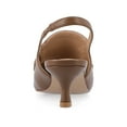 thumbnail image 3 of Journee Womens Amory Kitten Heel Sling Back Loafer Style Pumps, Widths Available, 3 of 9