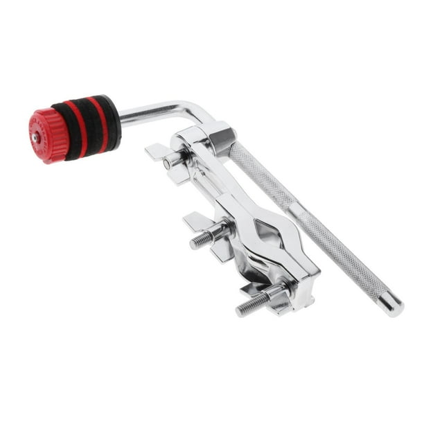 Soidarity Conjunto de de platillos Brazo de montaje con accesorio de abrazadera para piezas de platillos Accesorios para instrumentos musicales Rojo