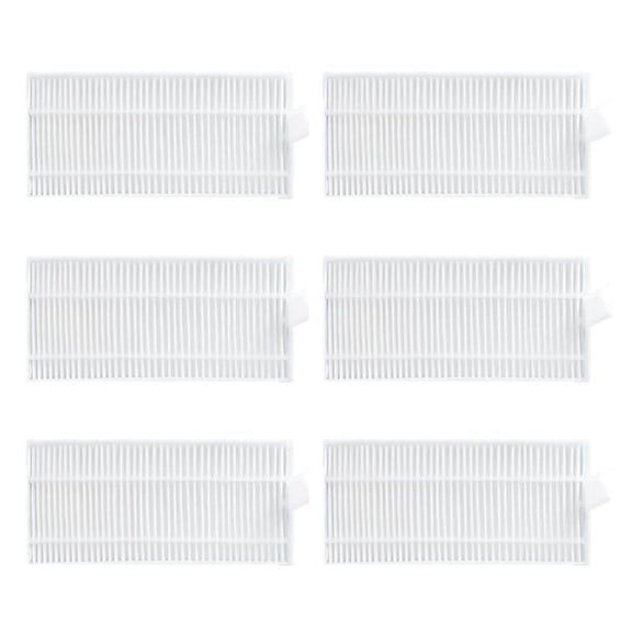 6pcs Filter Accessories Vacuum Cleaner Replacement Kits Cleaning Robot Parts