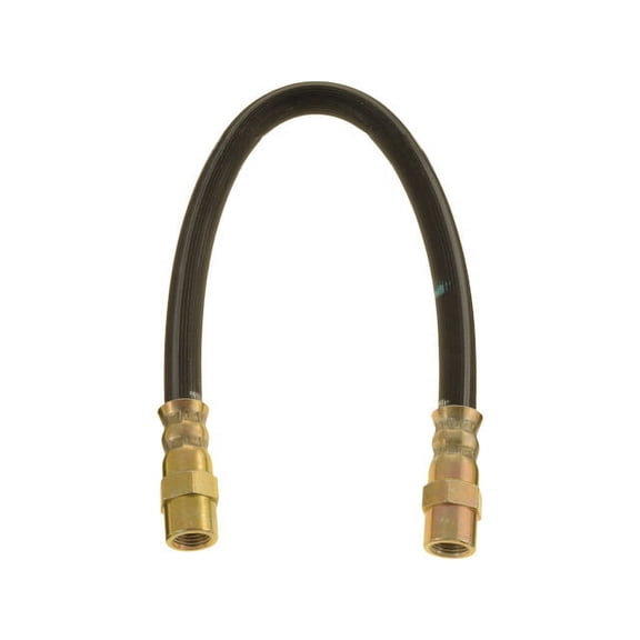 Front Brake Hose - Compatible with 1975 - 1989 Volvo 244 1976 1977 1978 1979 1980 1981 1982 1983 1984 1985 1986 1987 1988