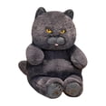 thumbnail image 3 of Gato de peluche Hugo británico de pelo corto 30 cm azul, 3 of 10