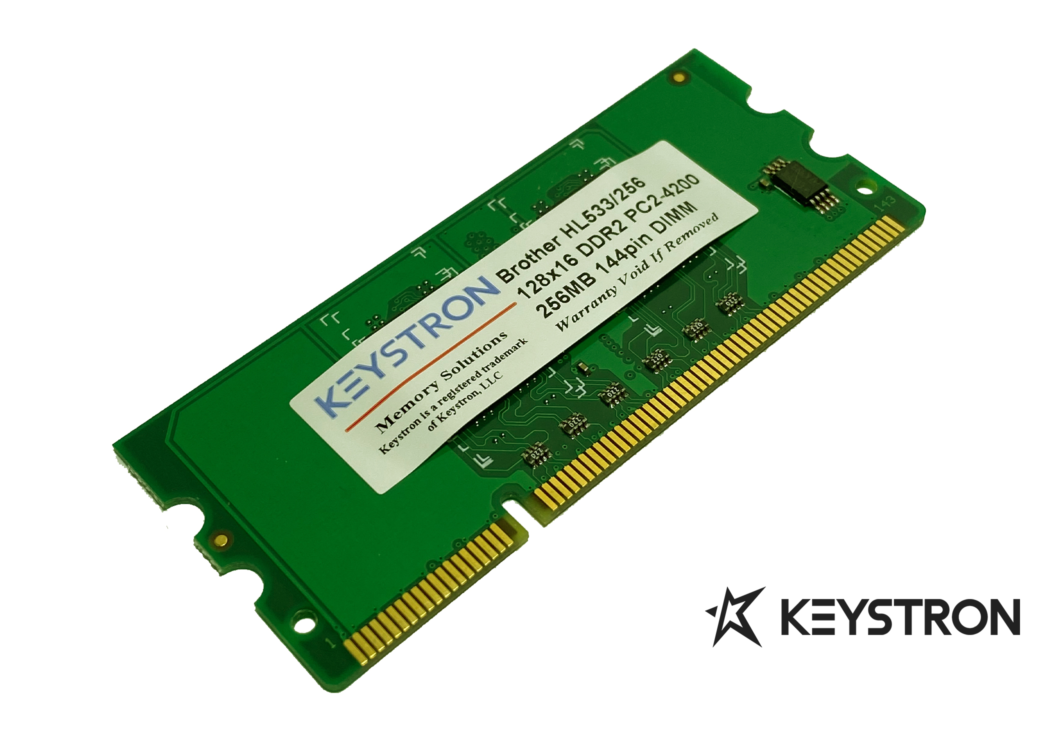 256MB DDR2 144pin 16-bit Memory Upgrade for Brother Laser Printer DCP-8110DN, DCP-8150DN, DCP-8155DN - image 1 of 2