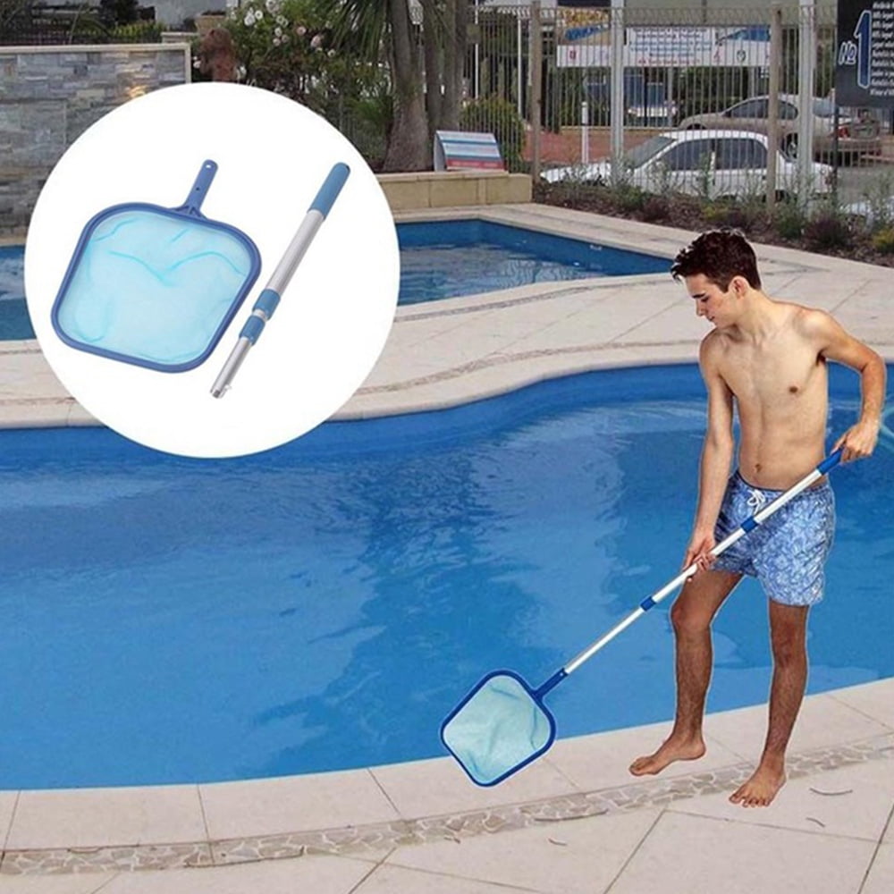 Leaf Net Skimmer Rake Replacement Mesh Cleaning Tool for Swimming Spa Pool Tub 