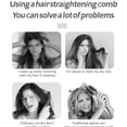 thumbnail image 3 of BotaniNest Cordless Straight Hair Brush Portable Three Speed Adjustable Straight Hair Brush Charging Heating Short Hair All Types Travel Friendly Daily Styling., 3 of 6