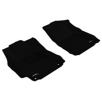 3D MAXpider Custom Fit Kagu Floor Mat (Black) Compatible with Toyota Camry/Camry Hybrid 2012-2014 - Front Row