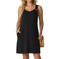 thumbnail image 5 of Cueply Summer Dresses for Women Beach Sundresses Swimsuit Coverup Mini Dress with Pockets, 5 of 7