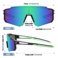 thumbnail image 3 of Gafas de sol DUCO DK310 Polarizadas UV400 para niños, 100% UV Protec, 3 of 6