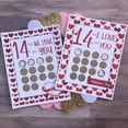 thumbnail image 3 of Yaoyar 14 Things I Love About You Scratch Off Cards, Valentine's Day Countdown Craft For Kids, Valentines Day Personalized Gift for Him Her Husband Wife Girlfriend Boyfriend, 3 of 4