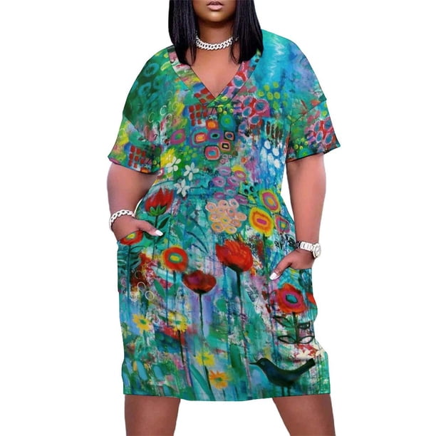 Vestido de bolsillo suelto Secret Garden, vestidos para mujer 2025, vestido morado, vestidos de noche de lujo 2025