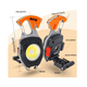 thumbnail image 5 of 2pzs Lámpara Led Recargable Portátil Para Campamento Belug Anaranjado, 5 of 5