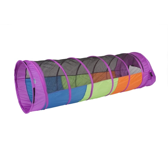 Pacific Play Tents I See U Tunnel Nylon Crawl Tube, Multi-Color, Child