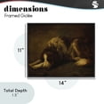 thumbnail image 4 of Stupell Industries Transitional Dim Lighted Classic Dog Black Framed Giclee Art, 14 x 11, by Lil' Rue, 4 of 8