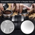 thumbnail image 5 of 53mm Coffee Distributor & Tamper, MATOW Dual Head Coffee Leveler Fits for 54mm Breville Portafilter, Adjustable Depth- Professional Espresso Hand Tampers, 5 of 5
