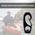 thumbnail image 5 of 10Pcs Black Plastic Bungee Hook Boats Shock Cord Hook Bungee Rope Rowing Boats Tie Cord Hook Kayak Accessories, 5 of 5