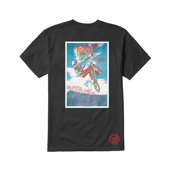 Rad Poster Short Sleeve T-Shirt [Black]