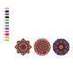 thumbnail image 3 of Cuadros Decorativos 3 uds tablero pintado a mano dibujo artes y manualidades DIY estética para adultos principiantes Wdftyju embutido en tela, 3 of 9