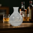 thumbnail image 5 of HEMOTON Transparent Whiskey Decanter Bottle Glass Wine Decanter Clear Glass Decorative Wine Bottle Empty Liquor Container for Home Use, 5 of 7