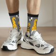 thumbnail image 6 of Logiee Bee Kind Print Adult Socks for Men & Women,Calf Socks, Ankle Socks,Boots Socks,Breathable Casual Sock,Unisex Crew Socks, 6 of 6