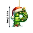 thumbnail image 3 of MTBLYS Acrylic 26-Letter Hanging Sign Set Transparent High-Definition Letters Exquisite Letter Shape Wall Decoration Home Party Use, 3 of 3