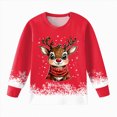 thumbnail image 5 of TOWED22 Boys Girls Christmas Pajamas Xmas Graphic Long Sleeve Pant Sets Pjs Kids Holiday Sleepwear, 5 of 5
