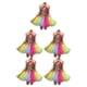thumbnail image 3 of Minnieouse Vestido de baile de ballet, disfraces de tutú para niñas, ropa de baile, ropa infantil para bailarina, equipo escolar, escenario, Type2 NO2, 3 of 3