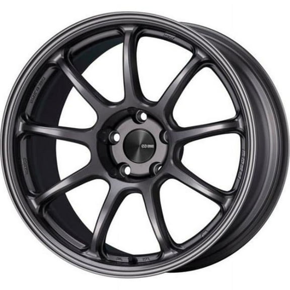 Enkei 18 x 9.5 in. PF09 5 x 114.3 mm 40 mm Offset 75 mm Bore Wheel, Dark Silver