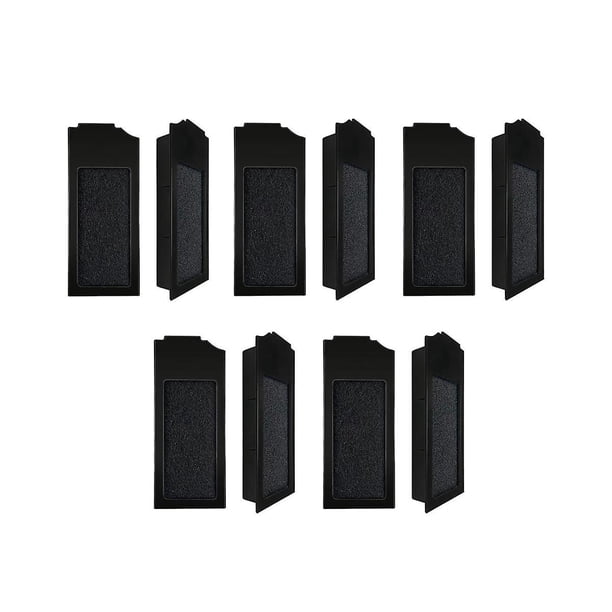 10 filtros de carbón activado HEPA para accesorios de robot barredor de la serie X1/t10 Omni Turbo
