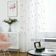 thumbnail image 4 of Cortina transparente bordada, cortina de gasa de ventana semi sombreada para balcón, dormitorio, comedor, 100x250 cm, rosa, 1 pieza Advancent LF0160-05B, 4 of 7