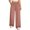Watermelon Red wide leg pants for women a1, variant on Cagogo Women Wide Leg High Waisted Pants with Pockets Casual Loose Long Trousers Flowy Beach Work Lounge Yoga Summer Clothes, Black XL