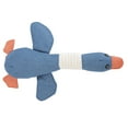 thumbnail image 3 of Juguetes de peluche para perros con forma de ganso salvaje, de lino suave, para limpiar los dientes, juguetes masticables chirriantes para perros y gatos., 3 of 14