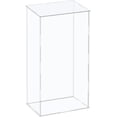 thumbnail image 1 of MECCANIXITY Acrylic Display Case Plastic Box Cube Storage Box Clear Assemble Showcase 4.3x4.3x16.1 Inch for Collectibles, 1 of 6