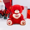 thumbnail image 2 of Dtchengua Teddy Bouquet Doll - Romantic Plush Gift for Her, Valentine's Day, Anniversary & Special Occasions (9Inch,Red), 2 of 7