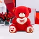 thumbnail image 2 of Muñeca de peluche de novia rosa | Lindo oso de peluche para niñas | Regalo de cumpleaños suave | Juguete infantil para decorar la sala de juegos | Regalo ideal para niños, familiares y seres queridos, 2 of 7